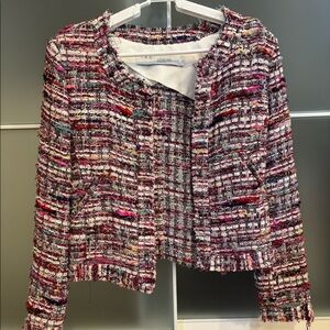 IRO Brelanie Tweed Jacket Size 34